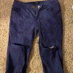 Forever 21 Patterned jeans
